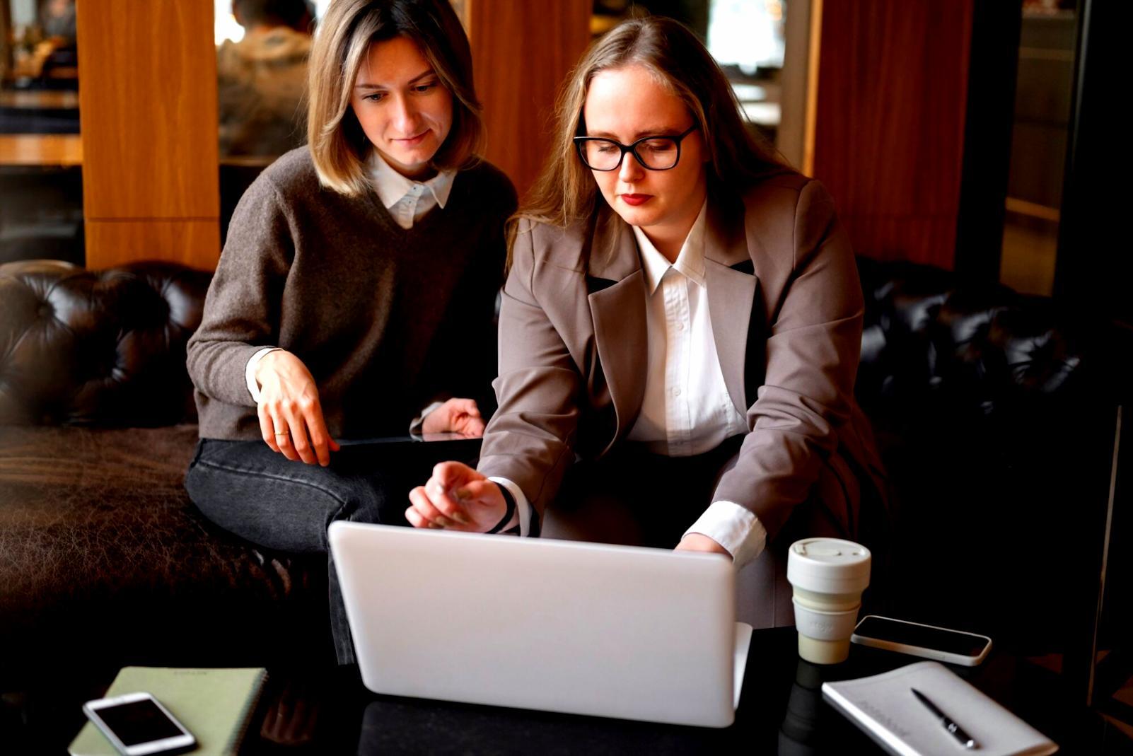 Financial dashboard showing key business metrics and performance indicators